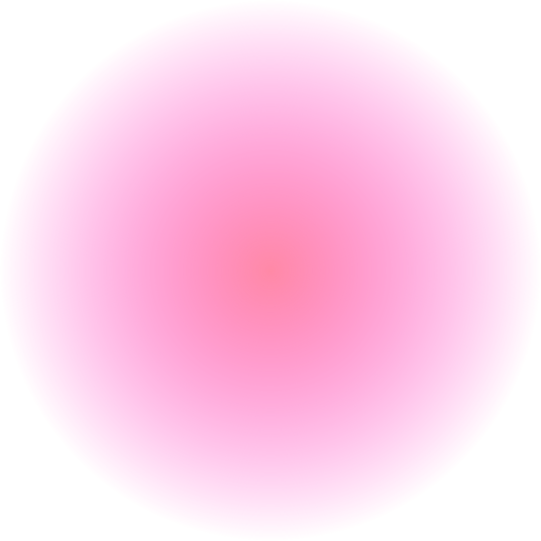 pink glowing blured circle